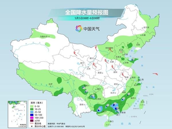 双悦网 江南、华南较强降雨影响返程，北方大部分地区仍有风沙